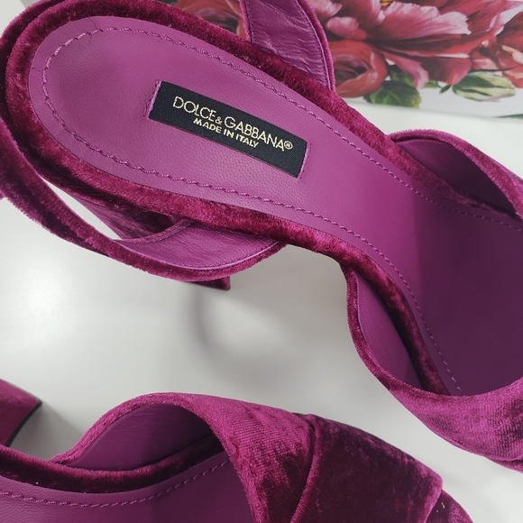 DOLCE & GABBANA PLATFORMS - Picture 10 of 15
